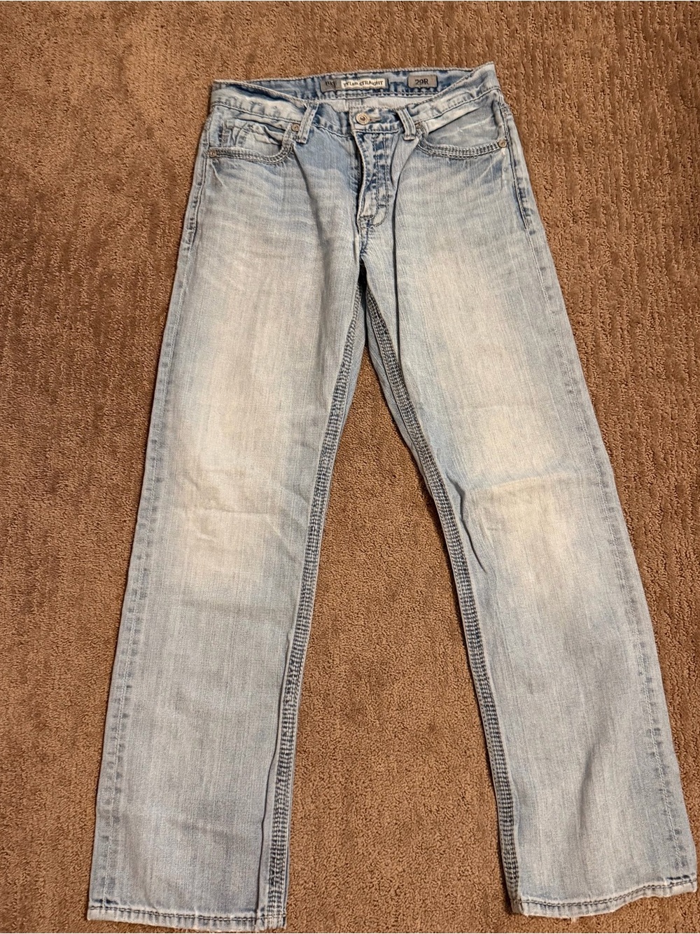 BKE Light Blue Straight Leg 29R